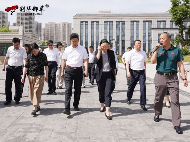 陜西安康政協(xié)蒞臨芝人堂調(diào)研中醫(yī)藥發(fā)展